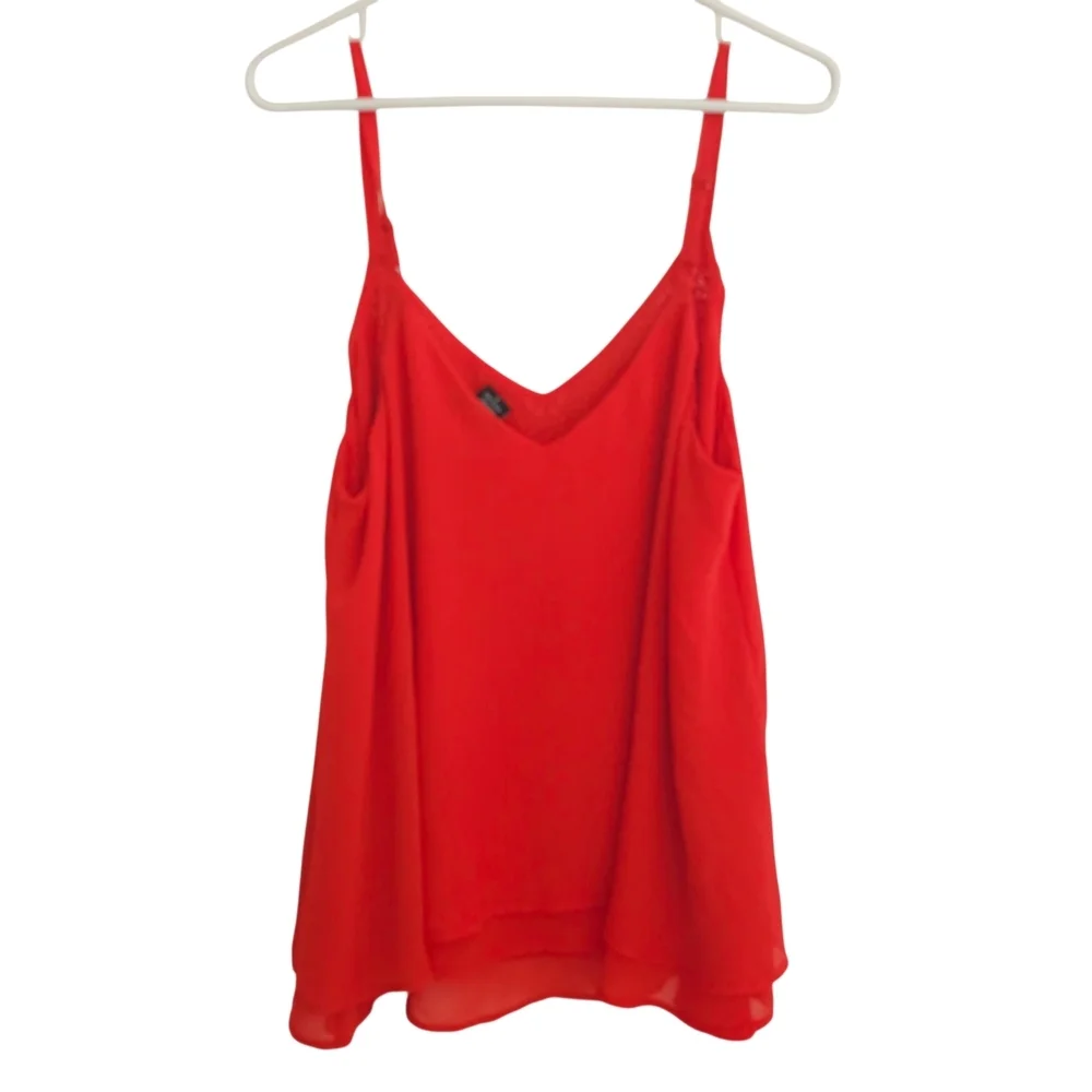 Torrid Vibrant Red Camisole Top - Picture 5 of 9